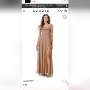Azazie bridesmaid dress